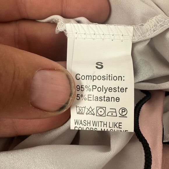 Pink Heart Print Pajama Set - Camisole & Shorts - Size Small - Picture 4 of 7